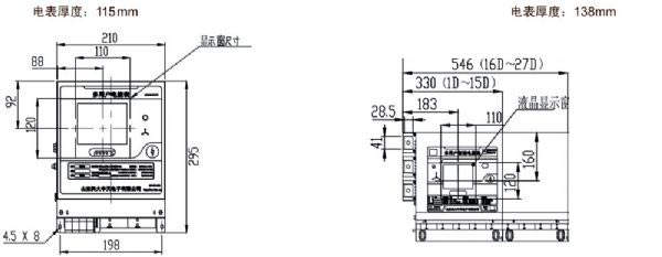 DF型多用户电能表(直接接入式)